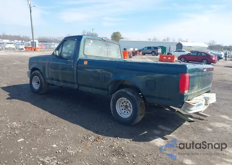1992 Ford F150 z USA, uszkodzony, nr VIN 1FTEF15Y7NNA97121